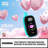 Flum Disposable Vape Crush(Valentine's Limited) Flum Mello 20000 Disposable Vape (5%, 20000 Puffs)